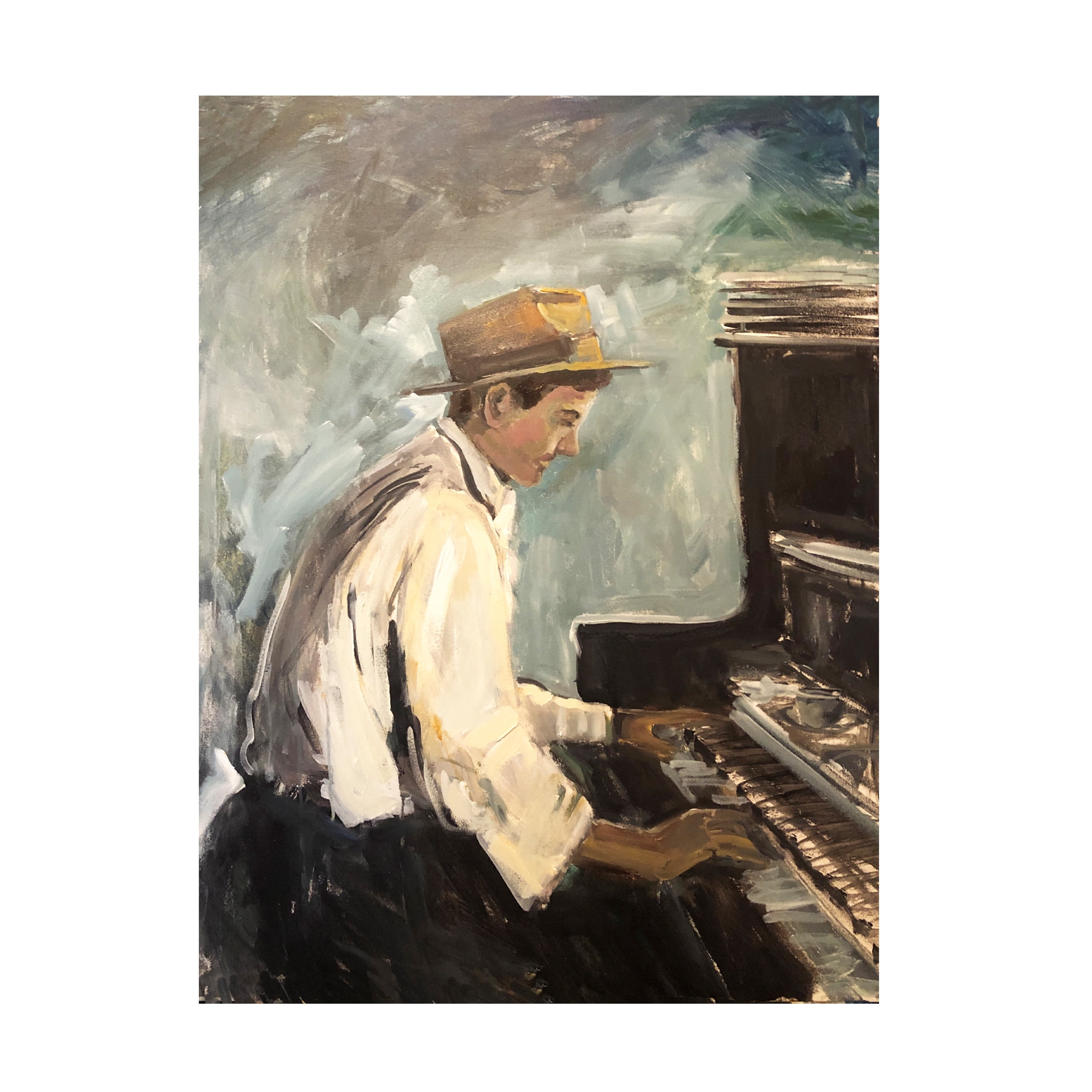 Allayn Stevens 'Listen To The Music IV' Canvas Art
