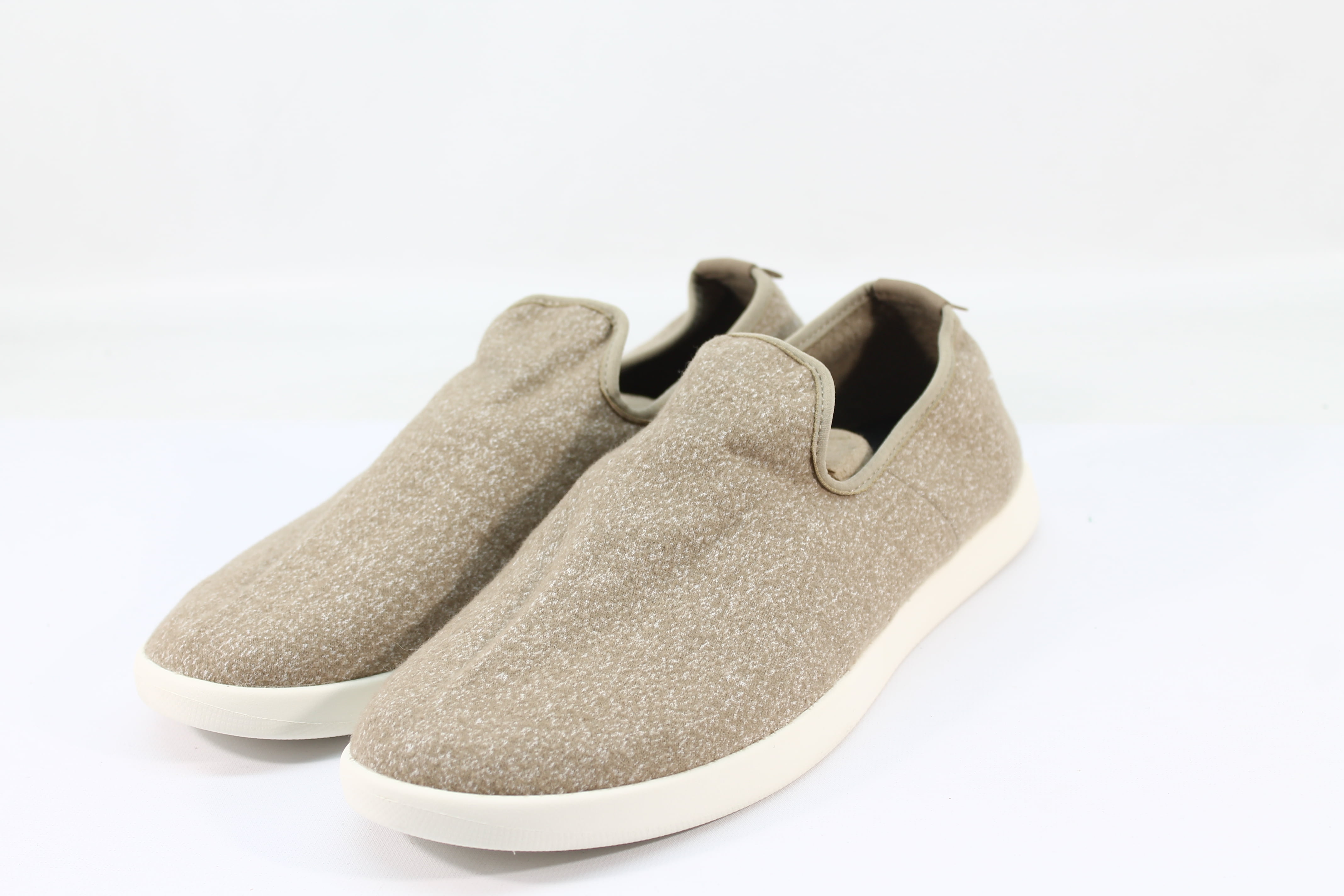 Allbirds Men's Wool Loungers Tuke Toast/Cream Sole Comfort Shoes (10