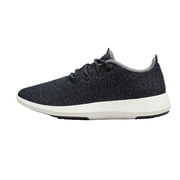Allbirds Women's Wool Runner Mizzle, Dark Grey Natural White Sole, 7, Medium