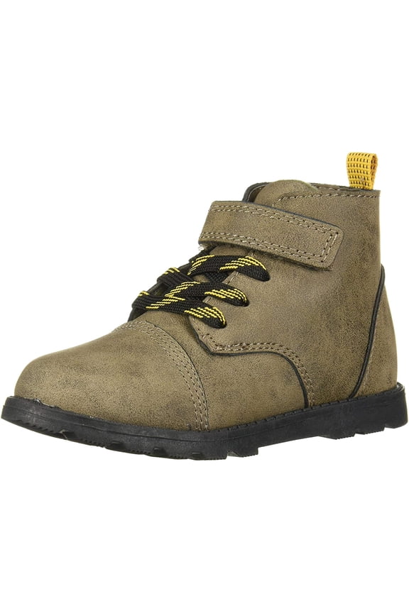 Little Kid Boy's Designer Andres Ankle Boots Gray Size 5