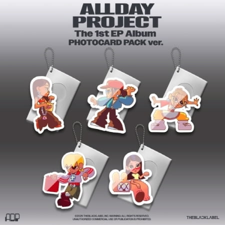 Allday Project - Allday Project - Photocard Pack Version - incl. Profie Photocards, Photocard, Sticker + Keyring - Music & Performance - CD