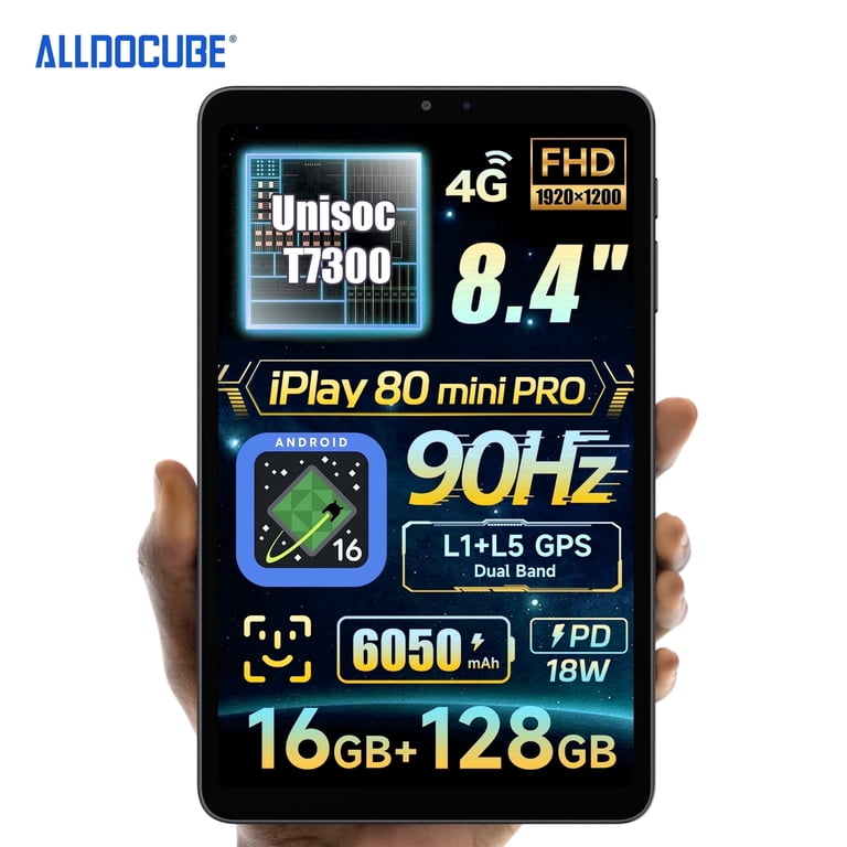 Alldocube iPlay 80 mini Pro 8.4inch 90Hz FHD Android Tablet, 16GB