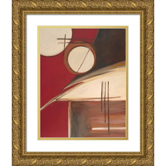 Alldredge, Joy 15x18 Gold Ornate Wood Framed with Double Matting Museum Art Print Titled - Circa Design II