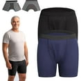 thumbnail image 1 of Alldry/Octipa Underwear for Men, Alldry/Octipa Men's Ultra-Absorbent Incontinence Boxer Briefs, Four Layers of Protection, 1 of 8