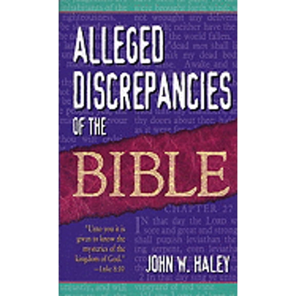 Pre-Owned Alleged Discrepancies of the Bible (Paperback) 0883681579 9780883681572
