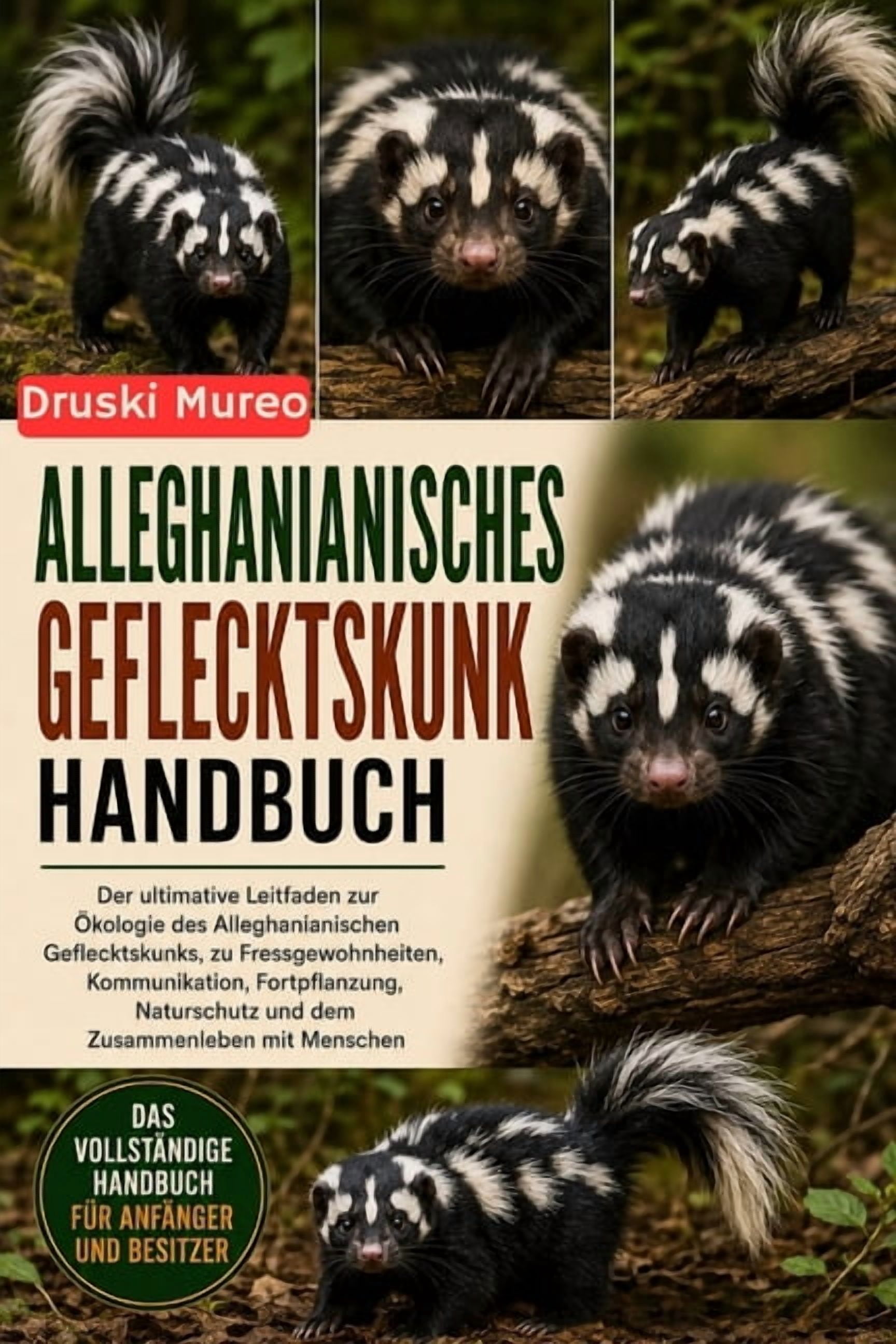 Alleghanianisches Geflecktskunk-Handbuch: Der ultimative Leitfaden zur Ökologie des Alleghanianischen Geflecktskunks, zu, (Paperback)