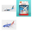 thumbnail image 1 of Allegiant, Qantas, Southwest Airlines Diecast Airplane Package - Three 5.5' Diecast Model Planes, 1 of 4