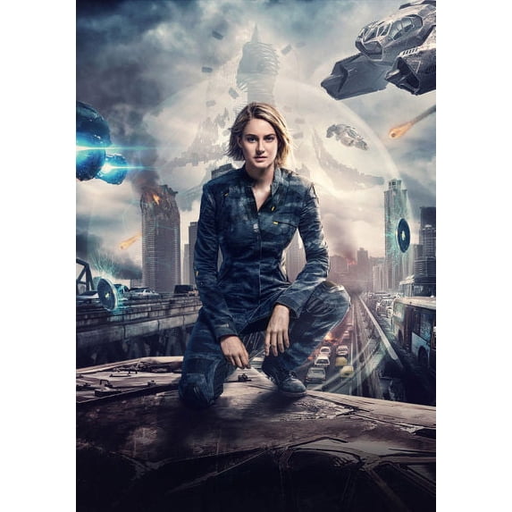 Allegiant Textless Art Poster metal Print 8in x 12in Print on Metal 8x12 Square Adults AB Posters
