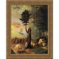 thumbnail image 1 of Allegory 20x24 Gold Ornate Wood Framed Canvas Art by Lotto, Lorenzo, 1 of 2