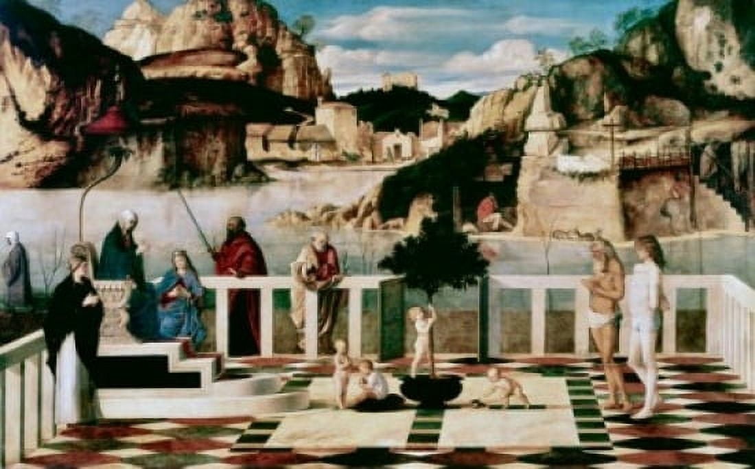 Allegory Giovanni Bellini (ca1430-1516 Italian) Galleria degli Uffizi Florence Italy Canvas Art - Giovanni Bellini (24 x 36)