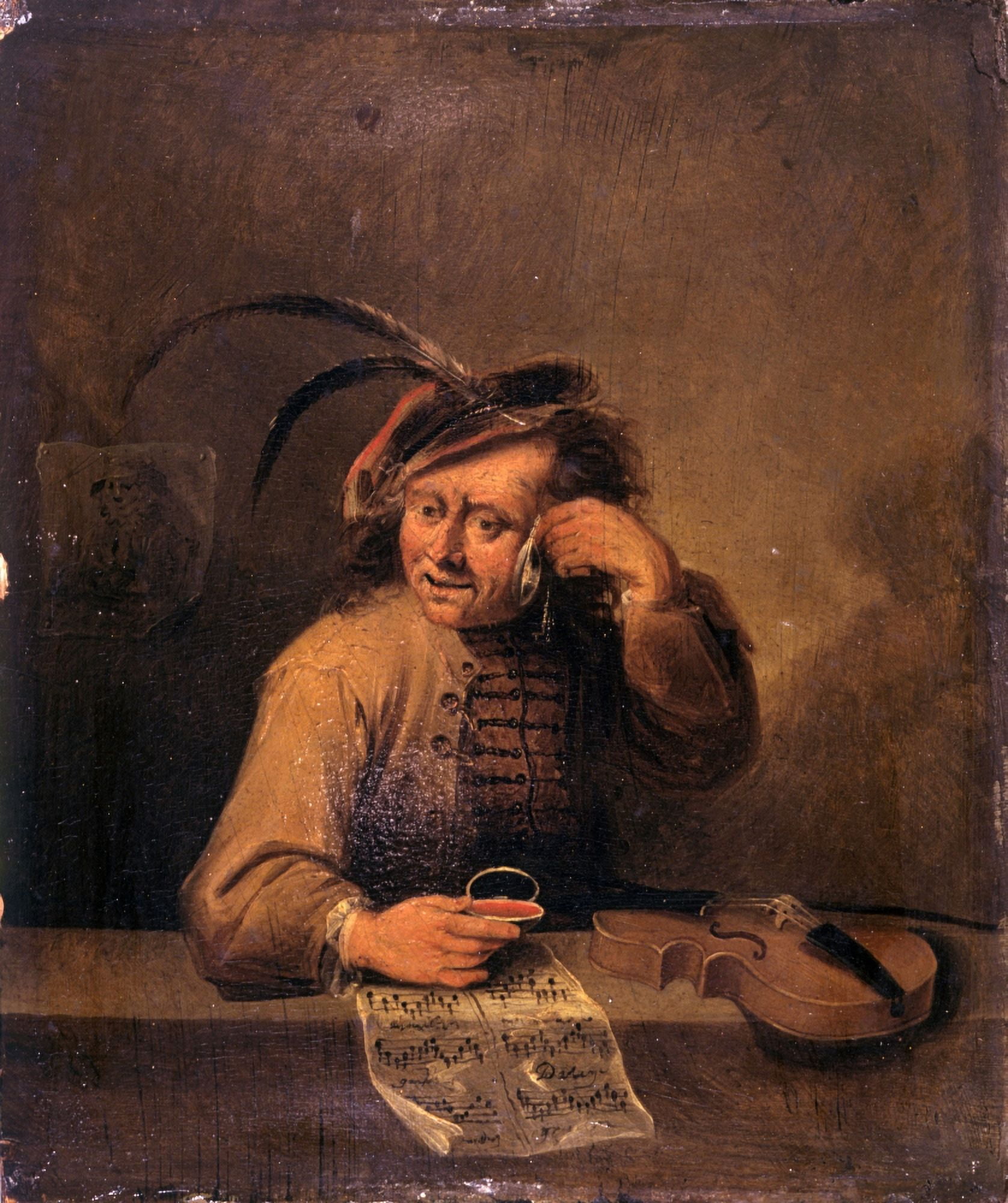 Allegory Of Hearing Canvas Art - (18 x 24)
