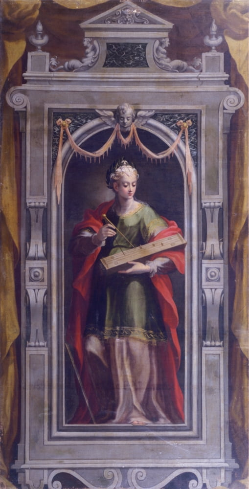 Allegory Of Music Canvas Art -  (18 x 24)