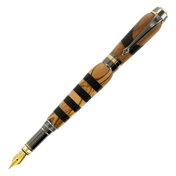 Allegory Pens Allegory Dignitary Fountain Pen Handcrafted From Ancient Wood