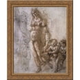thumbnail image 1 of Allegory of Abundance 20x24 Gold Ornate Wood Framed Canvas Art by Botticelli, Sandro, 1 of 2