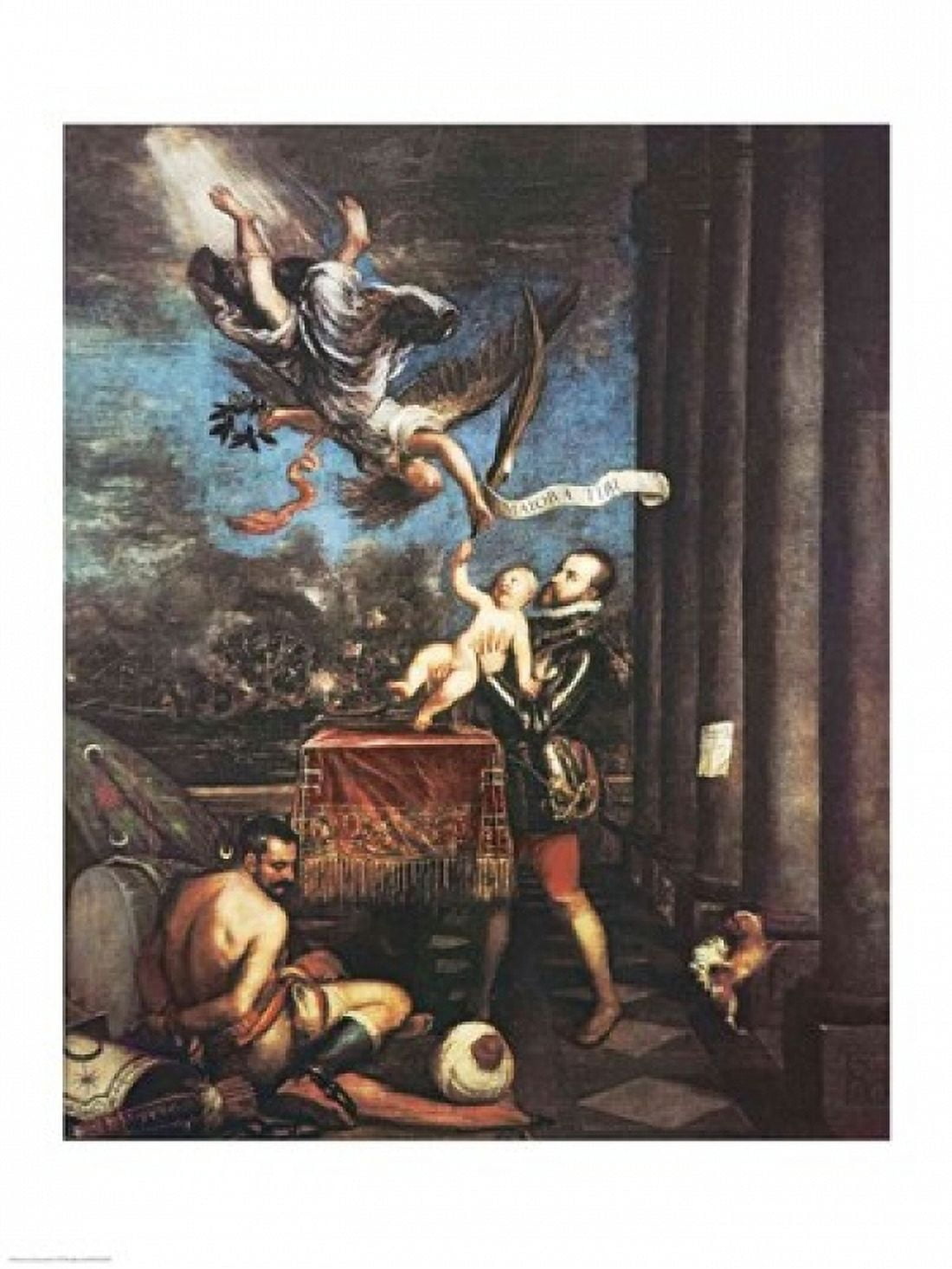 Allegory of the Battle of Lepanto Canvas Art - Titian (24 x 36)