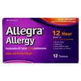 thumbnail image 1 of "Allegra Allergy 12Hr Relief Fexofenadine Antihistamine 60 mg 12 ct, 3-Pack", 1 of 5