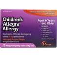 thumbnail image 1 of Allegra Childrens 12 Hour Allergy Relief, Orange Cream Flavored, 12 Tablets, 1 of 1