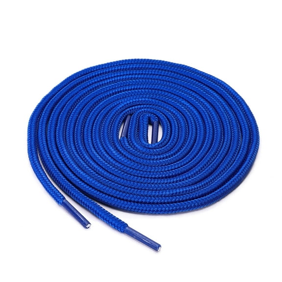 INSPIRE CHIC 2 Pairs Unisex Round Shoelaces for Casual Sneakers Shoe Royal Blue
