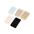 thumbnail image 1 of INSPIRE CHIC 5Pcs Women Lady 3 Rows 2 Hooks Bra Extension Strap Extender, 1 of 2