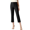 thumbnail image 1 of INSPIRE CHIC Ankle Length Straight Trouser for Women High Waist Casual Work Business Suit Pants, 1 of 5