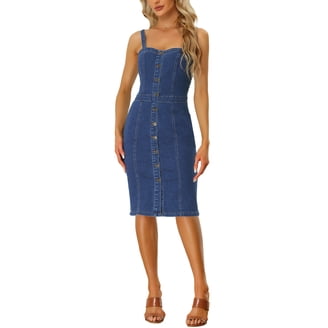 Womens Blue Jean Dress Womens Blue Jean Dress