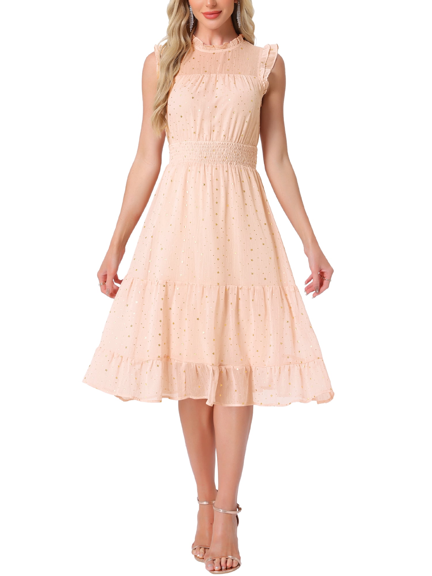 a line party dresses A-Line One-Shoulder Midi Party Dress main image 0