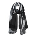 thumbnail image 1 of INSPIRE CHIC Chiffon Shawl Long Geometric Beach Silk Scarves for Women, 1 of 1