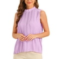 thumbnail image 1 of INSPIRE CHIC Chiffon Sleeveless Top for Women's Work Business Casual Tank Top, 1 of 4