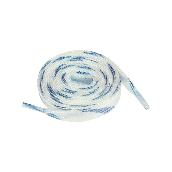 INSPIRE CHIC Glitter Shiny Flat Sneakers Shoelace Metallic Sparkling Shoe Laces Strings Royal Blue 180cm/70.87"