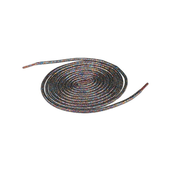 INSPIRE CHIC Glitter Shiny Shoelace Sparkling Shimmery Sneakers Round Shoe Laces Strings Colorful 110cm/43.31"