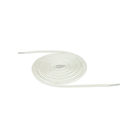 INSPIRE CHIC Glitter Shiny Shoelace Sparkling Shimmery Sneakers Round Shoe Laces Strings White 130cm/51.18"