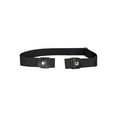 thumbnail image 1 of INSPIRE CHIC Invisible Elastic Belt for Women Belts Snap Button Belts No Buckle, 1 of 4