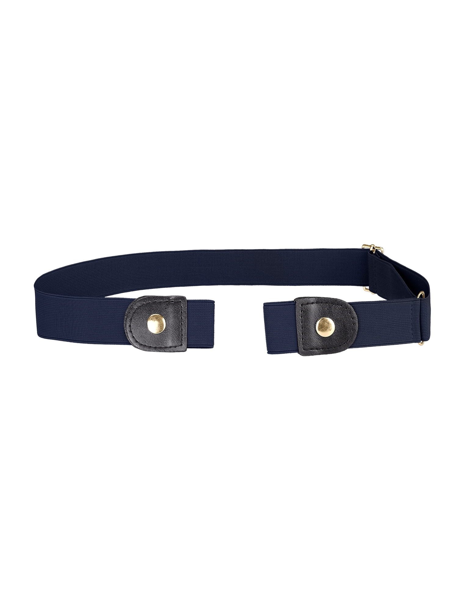 3999 6 Pieces No Buckle Stretch Belt Elastic Invisible Buckless Elastic Belt, No Belt Buckle, Comfortable Belt, Stretch Belt  main image 3