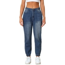 Hantrom Jeans for Women,Harem Pants,Womens Casual Slim High Waist Super ...