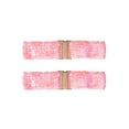 thumbnail image 1 of INSPIRE CHIC Ladies Shinny Wide Waist Belts Interlock Buckles Sequins Decor Stretchy Belts for Women 2PCS Pink, 1 of 5