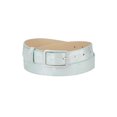 thumbnail image 1 of INSPIRE CHIC Ladies Skinny Belts PU Casual Shiny Waist Belt for Dress Jeans Single Pin Buckle Light Green, 1 of 4