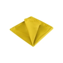 INSPIRE CHIC Men's Handkerchiefs Pocket Squares Classic Little Grid Texture For Wedding Yellow One Size