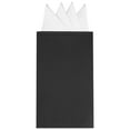 thumbnail image 1 of INSPIRE CHIC Men's Pocket Squares PreFolded Triangles On Card Suit Handkerchief White One Size, 1 of 4