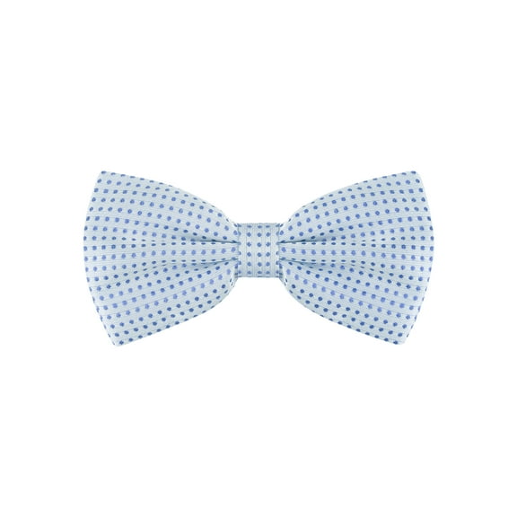 INSPIRE CHIC Men's Polka Dots Pre-Tied Bow Ties Bowties Wedding Party Bowties Light Blue One Size