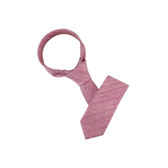 INSPIRE CHIC Men's Self-Tied Solid Color Formal Slim Ties Light Purple