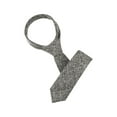 thumbnail image 1 of INSPIRE CHIC Men's Self-Tied Solid Color Formal Slim Ties Dark Gray, 1 of 5