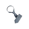 thumbnail image 1 of INSPIRE CHIC Men's Solid Color Formal Casual Party Wedding Self Tied Neckties Dark Gray, 1 of 5