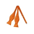 thumbnail image 1 of INSPIRE CHIC Men's Solid Color Self-tied for Formal Wedding Party Tuxedo Bow Ties Orange One Size, 1 of 5
