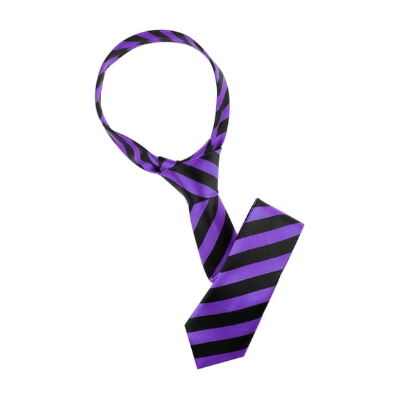 INSPIRE CHIC Men's Stripe Self-Tied Necktie Slim Ties For Formal Casual