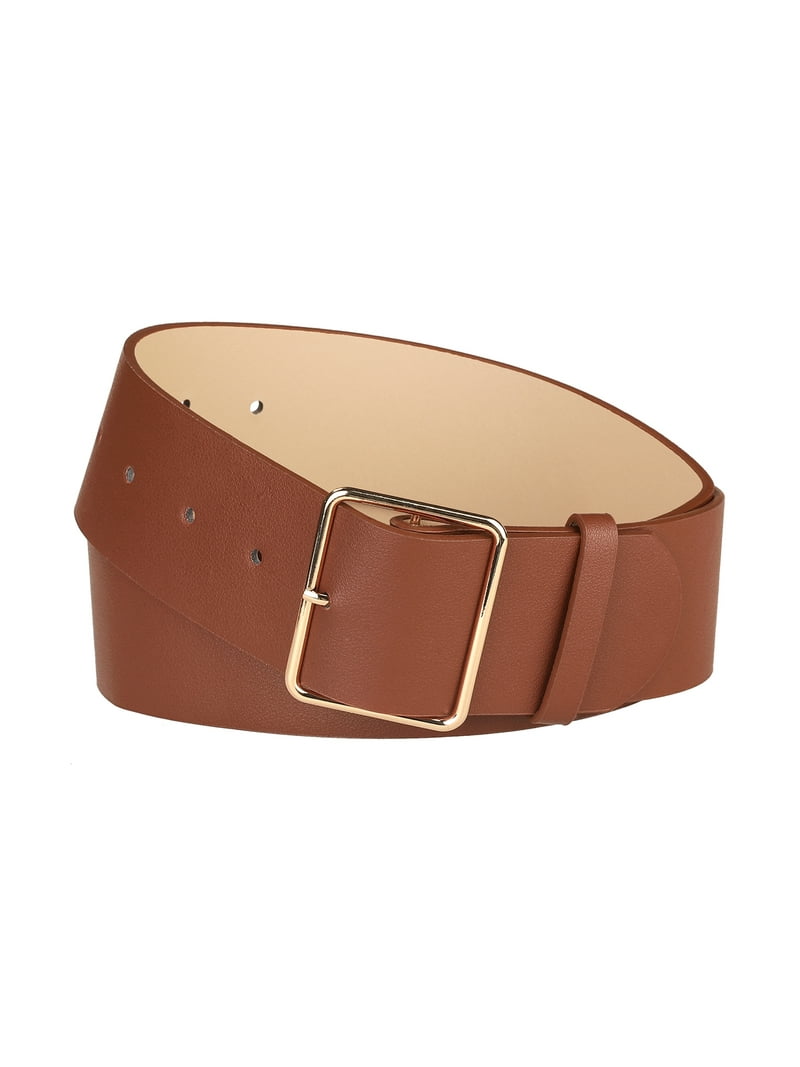 INSPIRE CHIC PU Leather Belts for Women Metal Pin Buckle 2  display picture 1