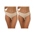 thumbnail image 1 of NOMADIC NOOK Panties for Women Unlined Comfortable Underwear No Show Elastic Waist Brief 2 Packs, 1 of 4