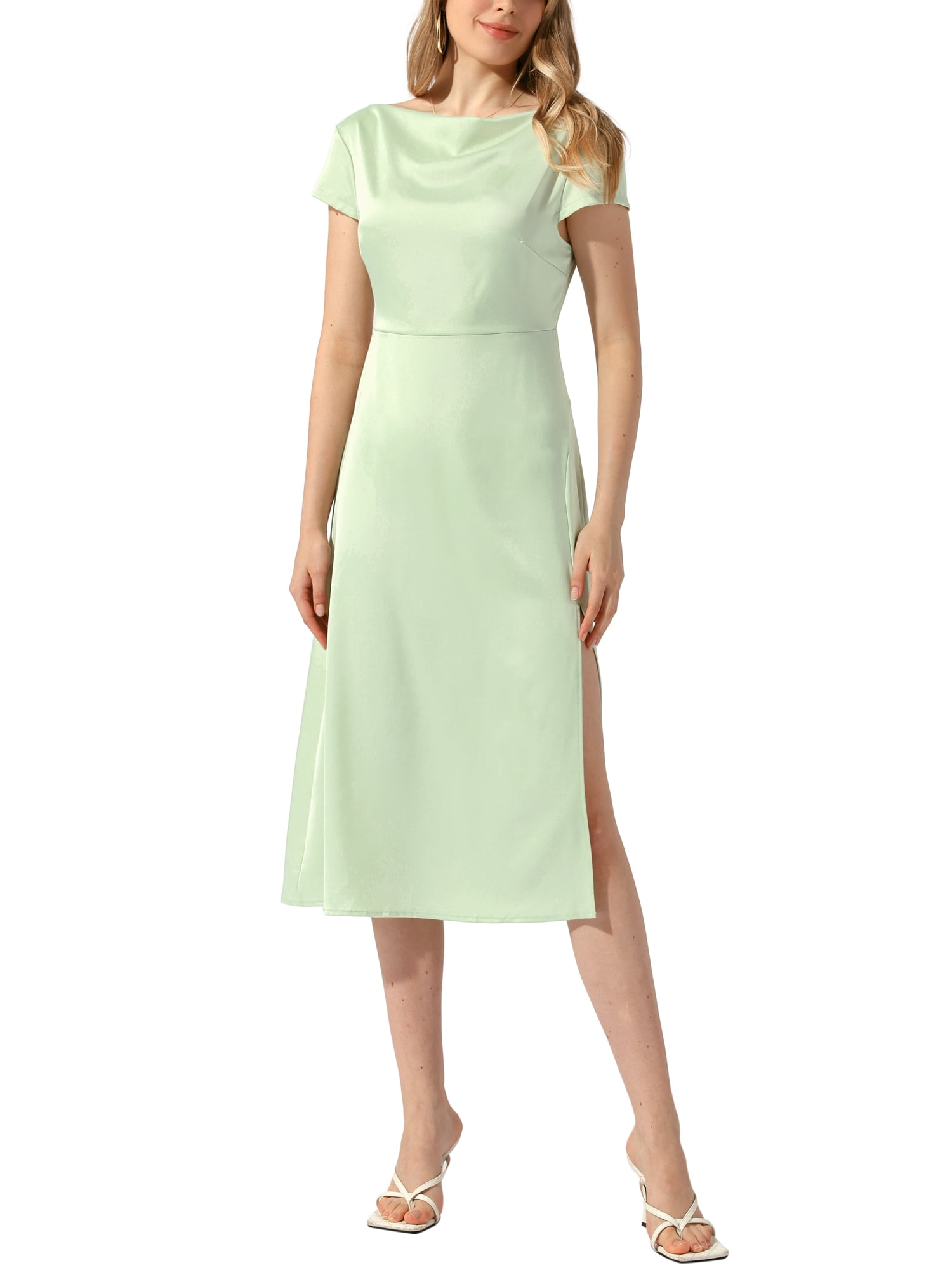 Splendid And Chic Satin Dress main image 0