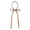 thumbnail image 1 of INSPIRE CHIC Solid Color Bowtie Bowknot For Women Men Self Tie Bow Ties Neckwear Coffee One Size, 1 of 6