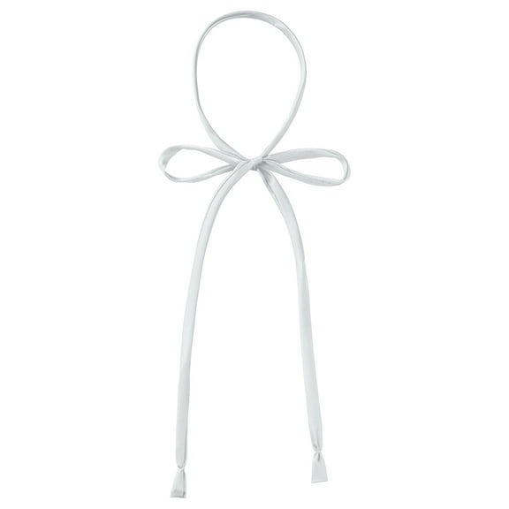 INSPIRE CHIC Solid Color Bowtie Bowknot For Women Men Self Tie Bow Ties Neckwear Gray One Size