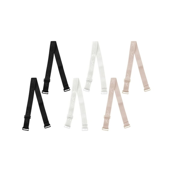 INSPIRE CHIC Stretchable Shoulder Bra Straps Adjustable Elastic Straps for Women